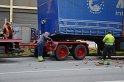 LKW verliert Auflieger Koeln Boltensternstr Pasteurstr P1982